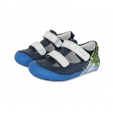 Barefoot mėlyni batai 20-25 d. H07323 5