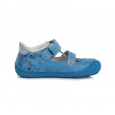 Barefoot mėlyni batai 31-36 d. H063-314AL 2