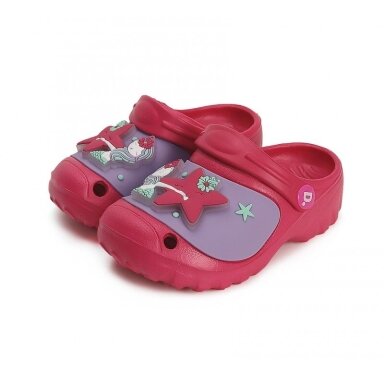 D.D.Step rožinės LED klumpės 26-31 d. J090-41385CM D.D.Step rožinės LED klumpės 26-31 d. J090-41385CM