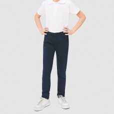 MAMAJUM blue pants with adjustable waist 116-158 cm