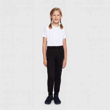 MAMAJUM juodos sportinės kelnės 116-164 cm MAMAJUM juodos sportinės kelnės 116-164 cm