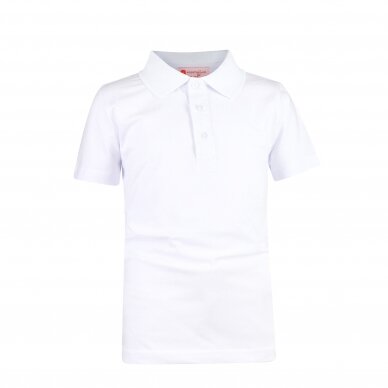 Plono trikotažo mokykliniai polo marškinėliai 116-182 cm