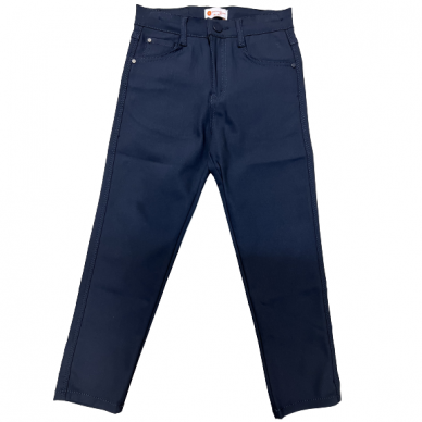 MAMAJUM темно синие брюки на пуговице 116-176 см 1
