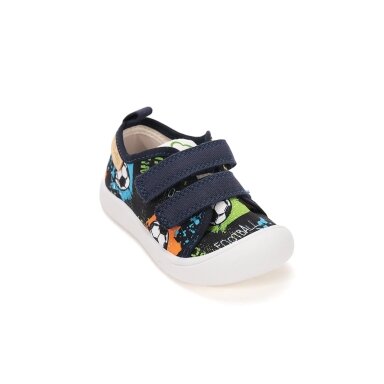 Mėlyni canvas batai 28-33 d. C100-61415L Mėlyni canvas batai 28-33 d. C100-61415L