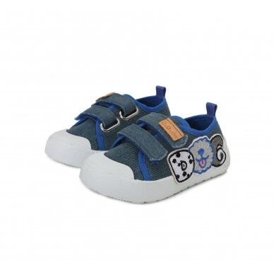 Mėlyni canvas batai 20-25 d. CSB137A 1