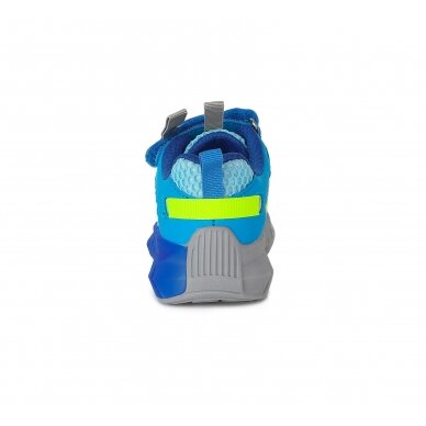 Mėlyni sportiniai LED batai 24-29 d. F61921AM 1