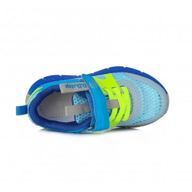 Mėlyni sportiniai LED batai 24-29 d. F61921AM 3