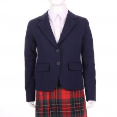 Школьный трикотажный пиджак для девочки 116-182 см