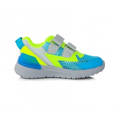 Šviesiai mėlyni sportiniai batai 30-35 d. F061-373AL 2