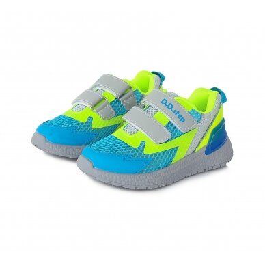 Šviesiai mėlyni sportiniai batai 30-35 d. F061-373AL 5