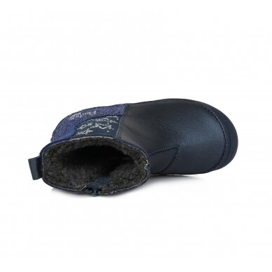 Tamsiai mėlyni batai su pašiltinimu 30-35 d. DA031715L 3