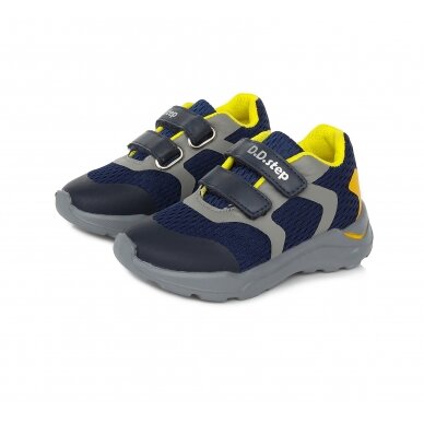 Tamsiai mėlyni sportiniai batai 24-29 d. F061-378M 5