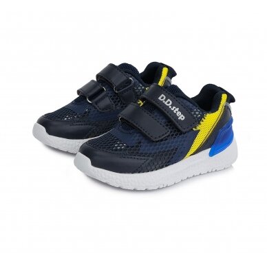 Tamsiai mėlyni sportiniai batai 30-35 d. F061-373L 5