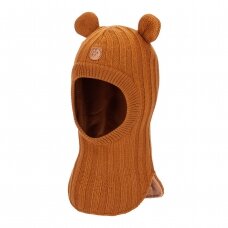TuTu шапка-шлем из шерсти мериноса Медвежонок