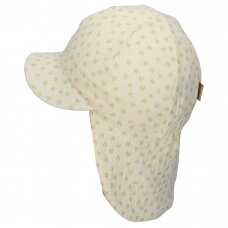 TuTu organic cotton hat with neck protection
