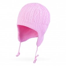 TuTu spring knitted hat with laces