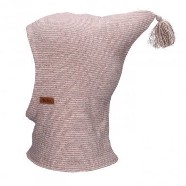 TuTu cotton hat scarf with tassel