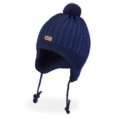 TuTu merino wool hat with laces TuTu merino wool hat with laces