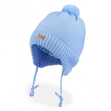 TuTu merino wool hat with laces TuTu merino wool hat with laces