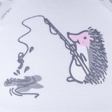 TuTu hat with strings Hedgehog 1