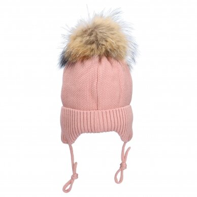 TuTu merino wool hat with laces 1