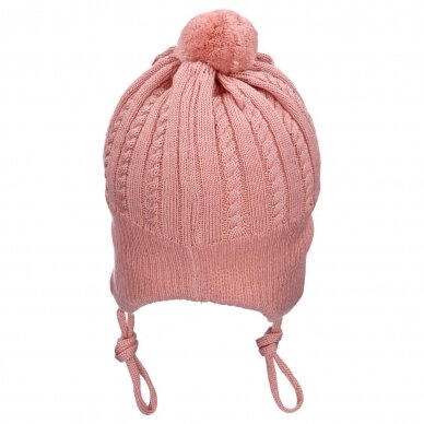 TuTu merino wool hat with laces 2