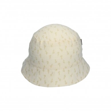 TuTu organinės medvilnės kepurė-panama su raišteliais 1