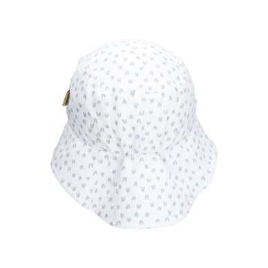 TuTu organic cotton hat-panama with laces 2