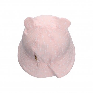 TuTu organic cotton hat with ears 1