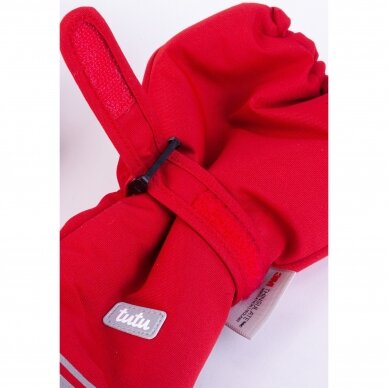 TuTu winter gloves with a sticker 2