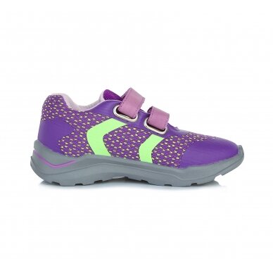 Violetiniai sportiniai batai 24-29 d. F61755CM 2
