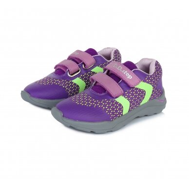 Violetiniai sportiniai batai 24-29 d. F61755CM 5